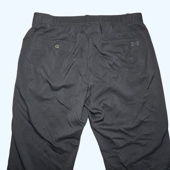 Under Armour UA The Showdown Pant Mens 38x30 Black Golf Performance Stretch - Picture 5 of 9